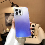 Glitter Gradient Flashing Multicolor iPhone Case
