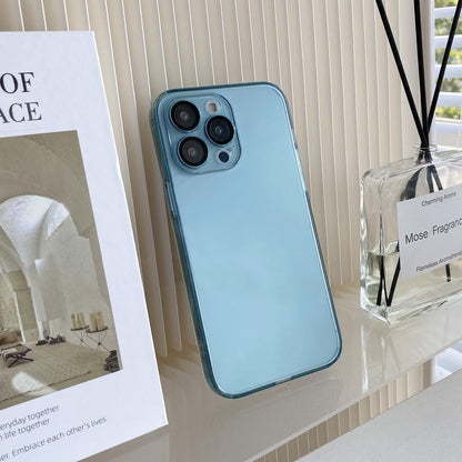 Clear And Matte Glass iPhone Case With Camera Protector