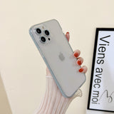Side Sparkly Clear iPhone Case With Camera Protector