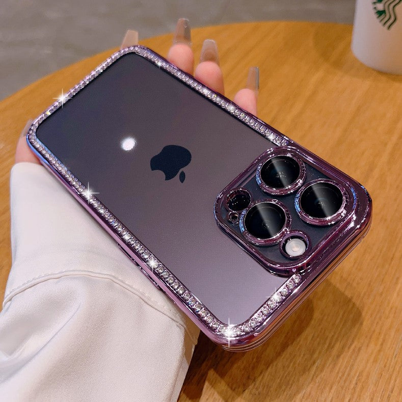 SIMPLE LUXURY FASHION IPHONE CASE WITH CAMERA PROTECTOR