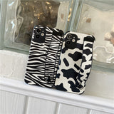 Wristband Zebra Cow Pattern iPhone Case