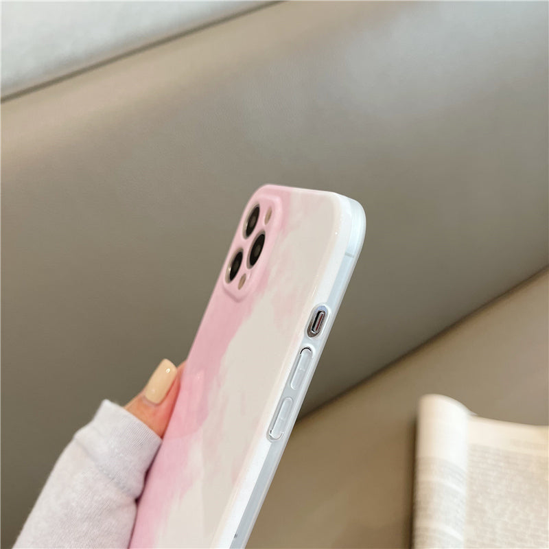 Tie Dye Glitter Color iPhone Case