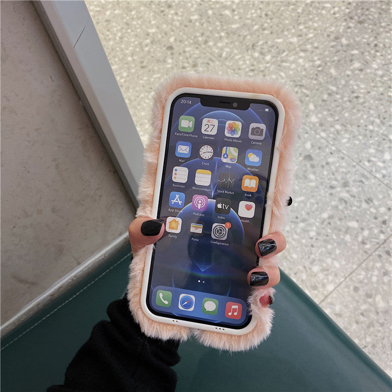 Furry Wristband iPhone Case