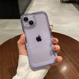INVISIBLE BRACKET SILICONE IPHONE CASE WITH CAMERA PROTECTOR