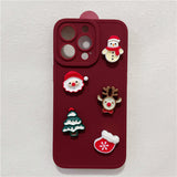 Santa Claus Elk iPhone Case
