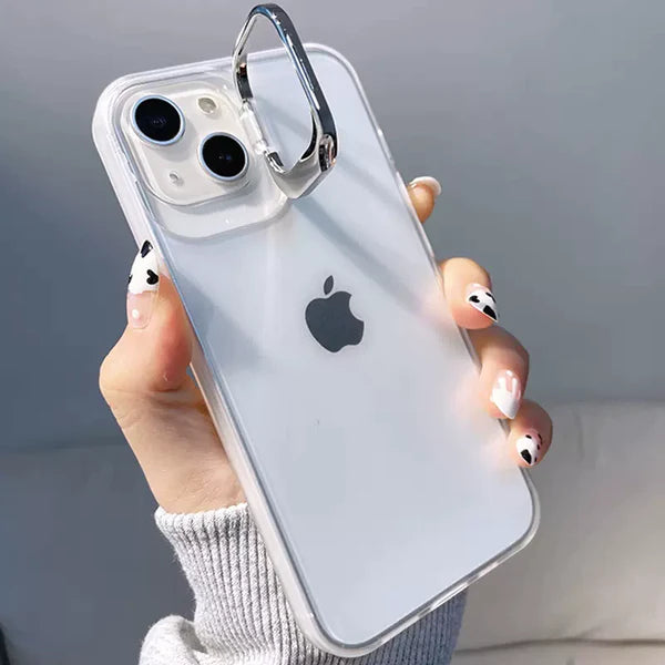 INVISIBLE LENS BRACKET MAGSAFING FROSTED IPHONE CASE