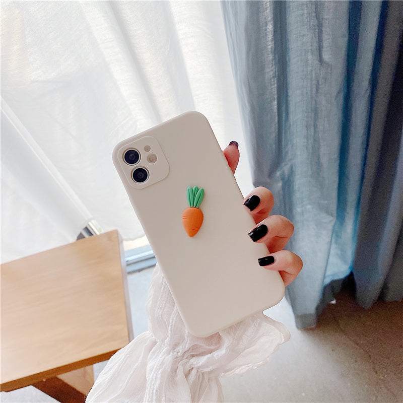 3D Carrot iPhone Case