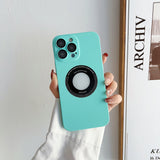 Matte Solid Color Magsafing iPhone case