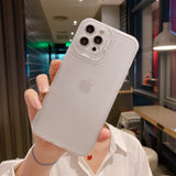 Color Frosted Bracket iPhone Case