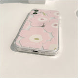 Summer Pink Flowers iPhone Case