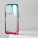 Clear Color Matching Gradient iPhone Case