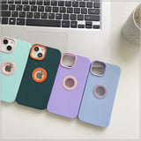 Candy Color Silicone iPhone Case