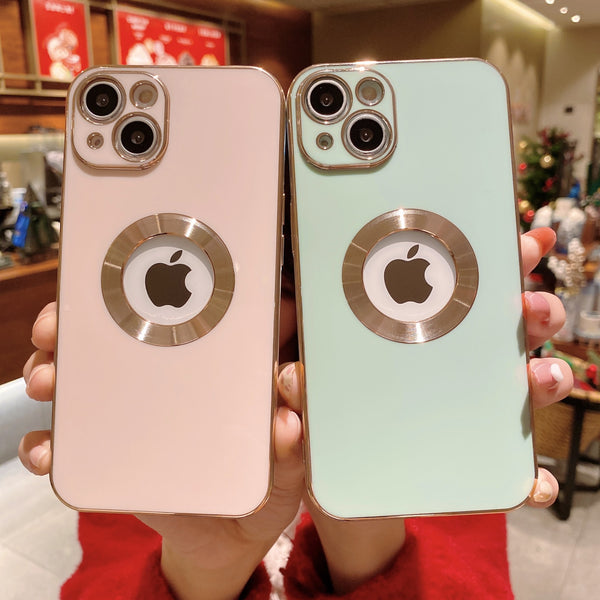Solid Color Lens iPhone Case
