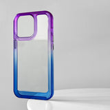 Clear Color Matching Gradient iPhone Case