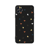 Colored Hearts iPhone Case