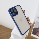 Luxury Look Shockproof Camera Protection iPhone Case