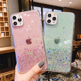 Starry Sky Glitter Epoxy iPhone Case