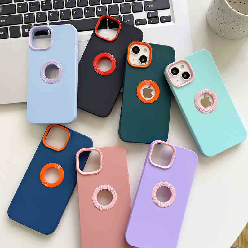 Candy Color Silicone iPhone Case