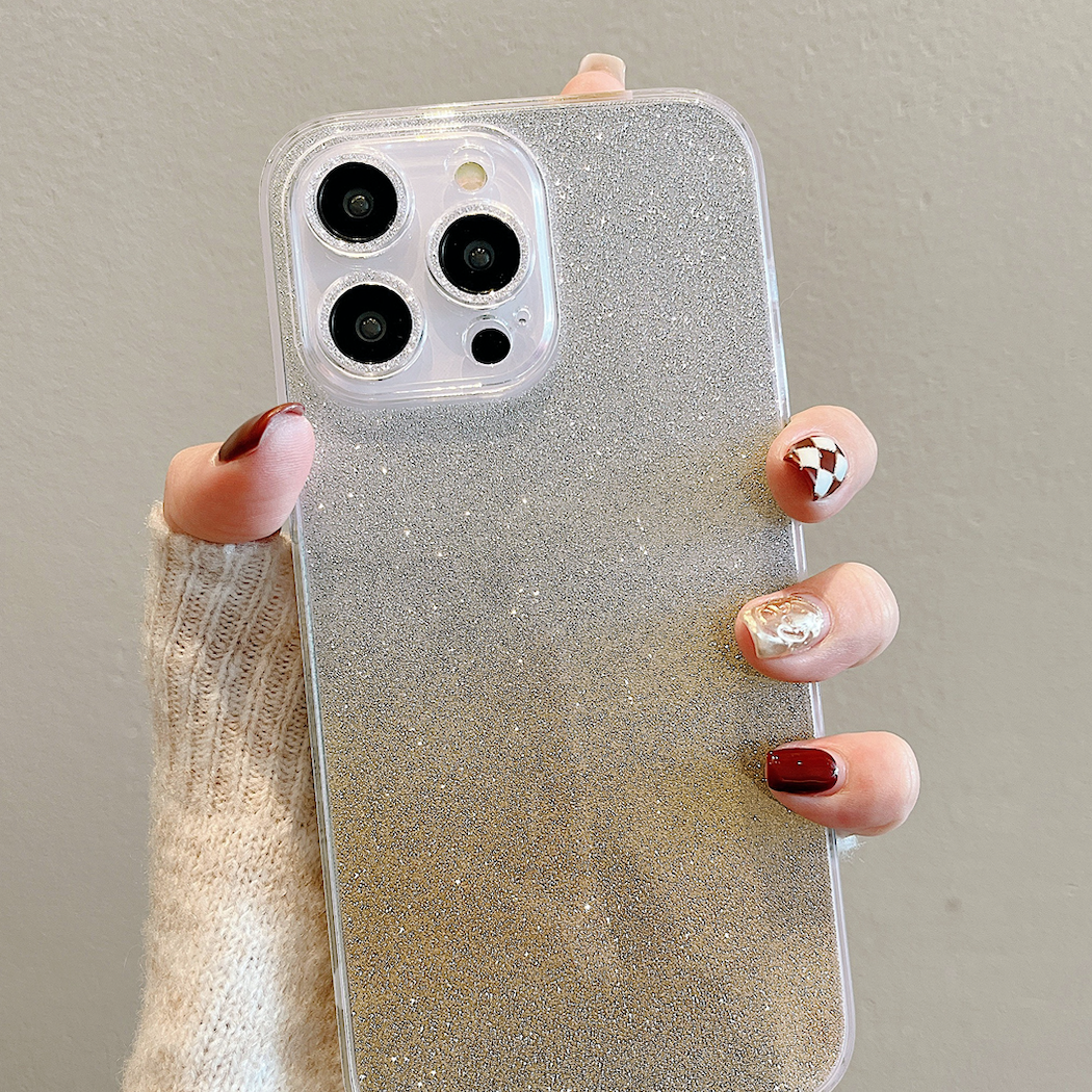 Beautiful Bling Bling Bling iPhone Case With Lens Protector