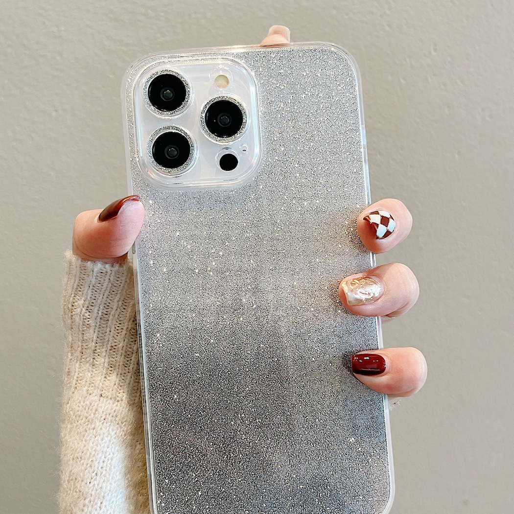 Beautiful Bling Bling Bling iPhone Case With Lens Protector