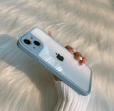 Frosted Matte Clear iPhone Back Case