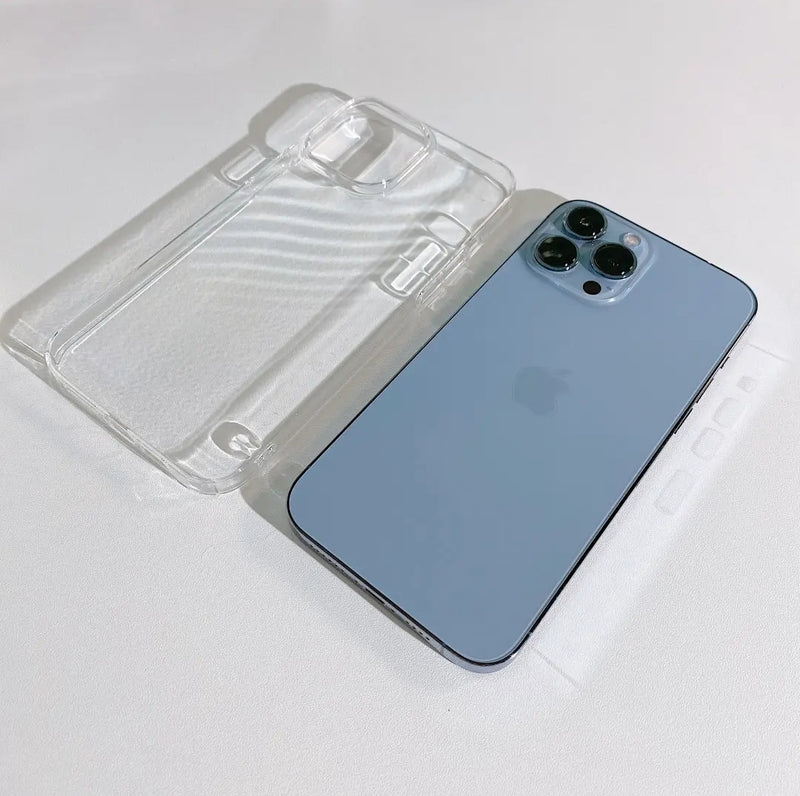 Simple Luxury Clear iPhone Case