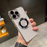 Premium Magsafing Clear iPhone Case with Camera Protector