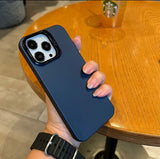 Hidden kickstand & Lens Protector Ultra Thin iPhone Case