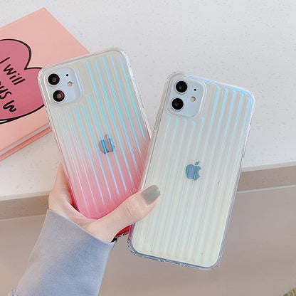 Travel Suitcase Transparent iPhone Case