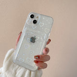 Fairy Hearts Laser Card Holder iPhone Case
