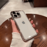 SIMPLE LUXURY FASHION IPHONE CASE WITH CAMERA PROTECTOR