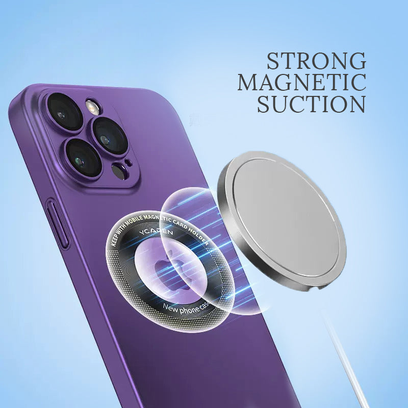 Ultra Thin Matte Magsafing iPhone Case with Camera Protector