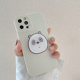 Panda Bear Stand iPhone Case