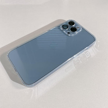 Clear And Matte Glass iPhone Case With Camera Protector