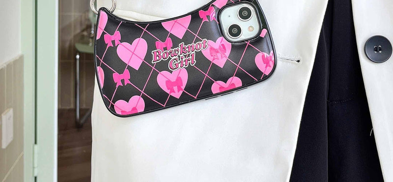 Hot Girl Handbag iPhone Case
