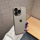 Matte Ultra thin iPhone Case with lens protector