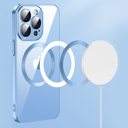 HD transparent Magsafing iPhone Case With Camera Protector