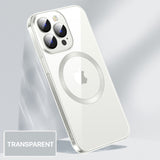 HD transparent Magsafing iPhone Case With Camera Protector