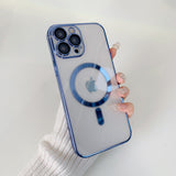 Magsafing Transparent iPhone Case With Camera Protector