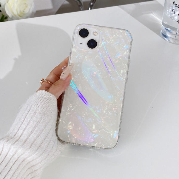 Colorful Glossy Luxury Debris iPhone Case