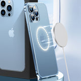 Upgraded Version Aluminum Frame Matte iPhone Case With Camera Protector